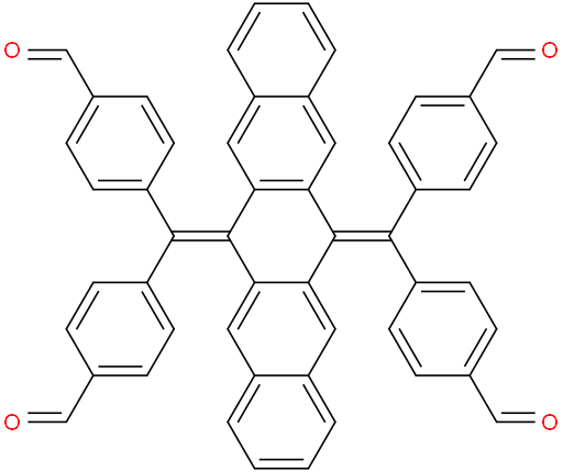 4,4',4'',4'''-(pentacene-6,13-diylidenebis(methanediylylidene))tetrabenzaldehyde