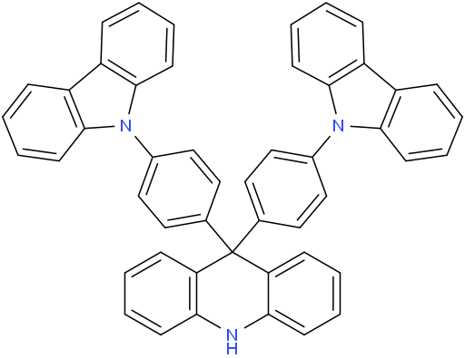 9,9-bis(4-(9H-carbazol-9-yl)phenyl)-9,10-dihydroacridine