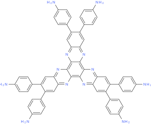 4,4',4'',4''',4'''',4'''''-(diquinoxalino[2,3-a:2',3'-c]phenazine-2,3,8,9,14,15-hexayl)hexaaniline