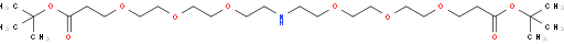 Di-tert-butyl 4,7,10,16,19,22-hexaoxa-13-azapentacosanedioate