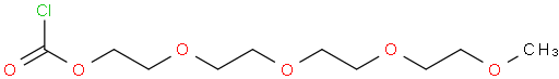 2,5,8,11-Tetraoxatridecan-13-yl carbonochloridate