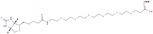 21-[D(+)-生物素基氨基]-4,7,10,13,16,19-六氧杂二十一烷酸