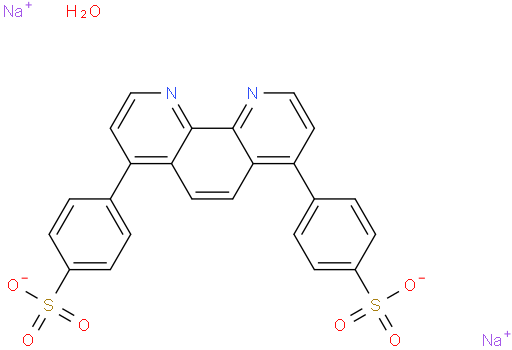 Sodium 4,4'-(1,10-phenanthroline-4,7-diyl)dibenzenesulfonate xhydrate