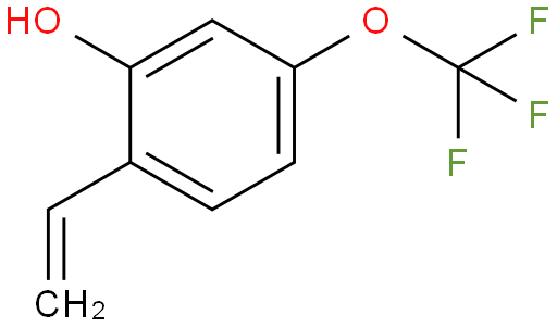 5-(Trifluoromethoxy)-2-vinylphenol
